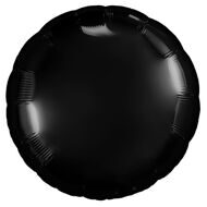 Аг 30 Круг Черный в упаковке  / 1 шт /, Фольгированный шар (РОССИЯ)
