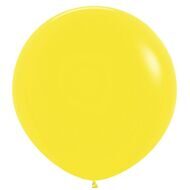 S 1М Пастель Желтый / Yellow / 1 шт. /, Латексный шар (Колумбия)