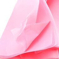 Бумага упаковочная тишью Розовая 50*66 см / 10 шт. / (Китай)
