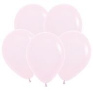 S Пастель Матовый 10 Нежно-розовый / Pink / 100 шт. /, Латексный шар (Колумбия)