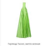Гирлянда "Тассел" Светло -зеленый 10 листов