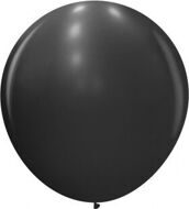 Шар (18''/46 см) Черный, пастель, 1 шт.Китай